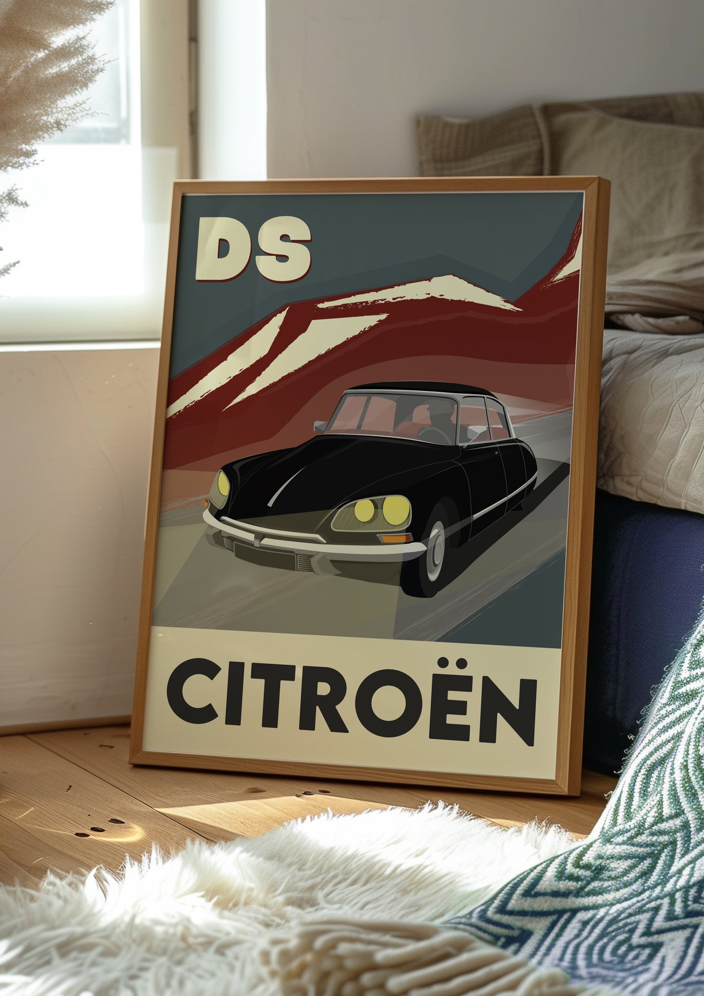 Affiche Citroën DS pallas