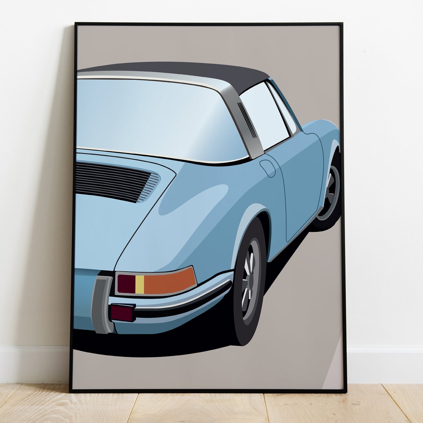 Affiche 911 Targa