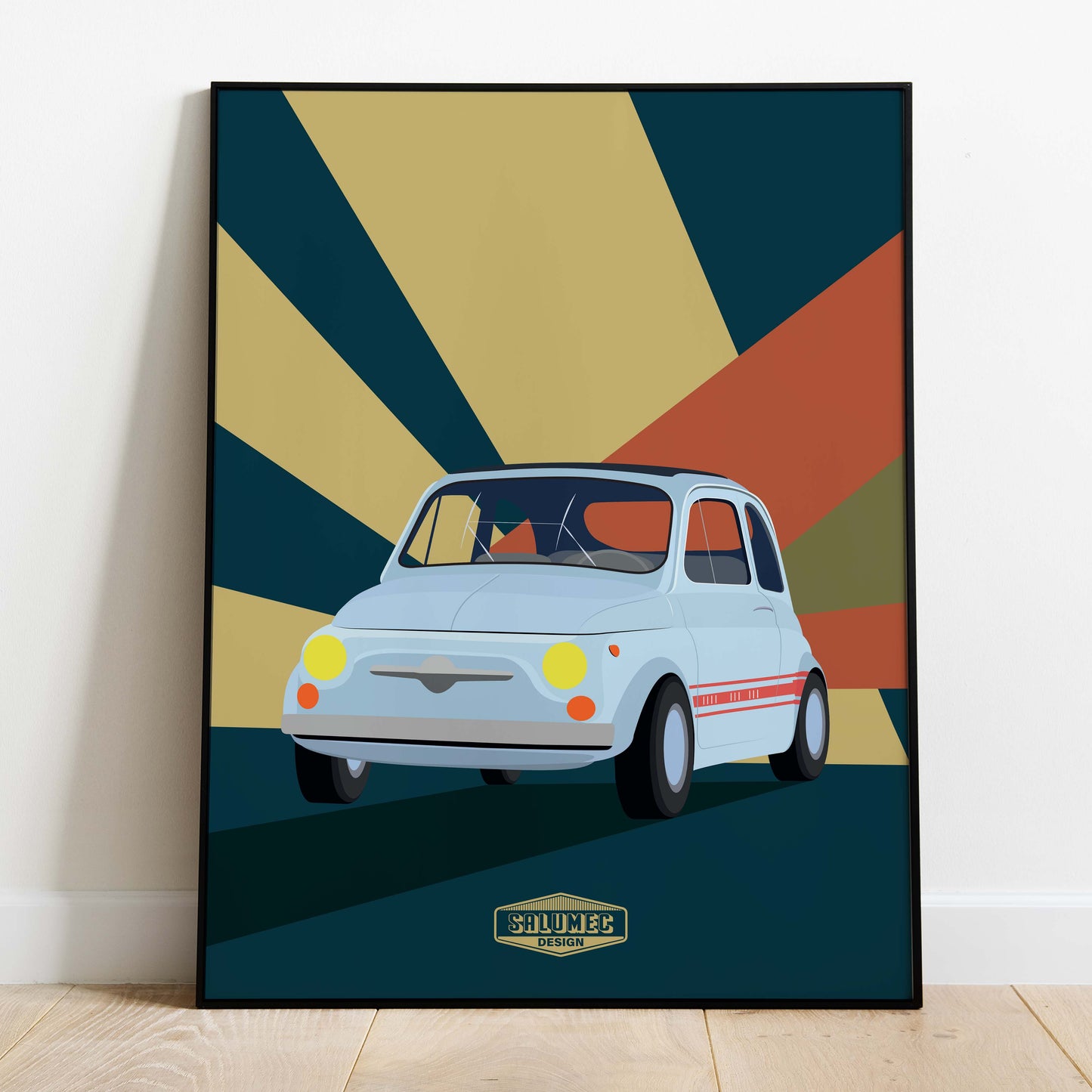 Fiat 500 poster