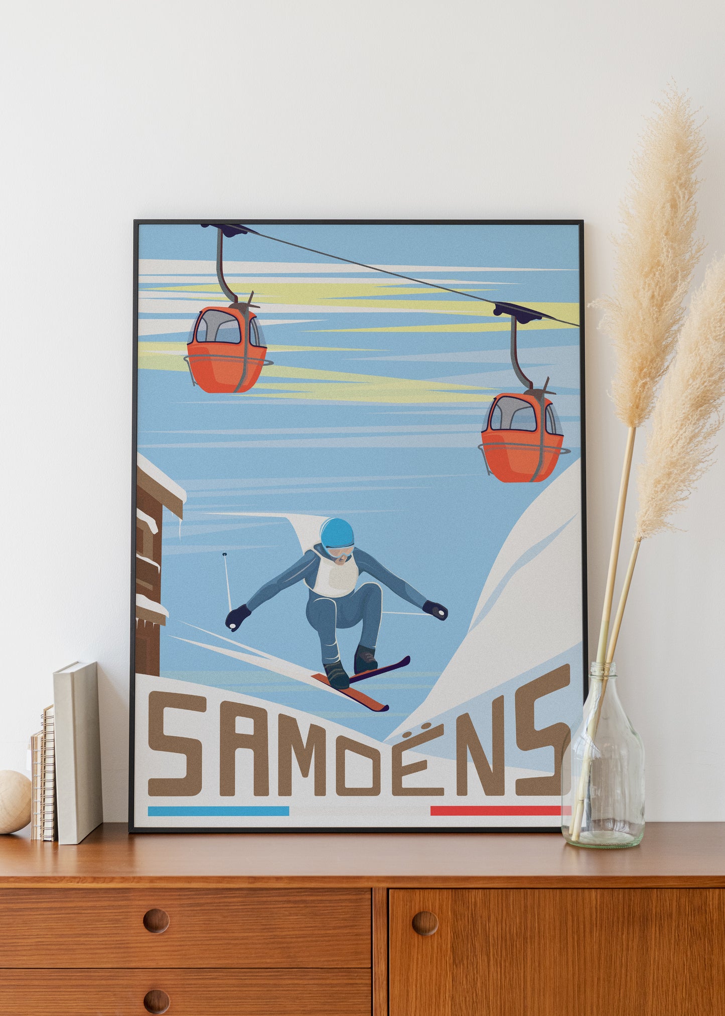 Affiche Samoëns ski