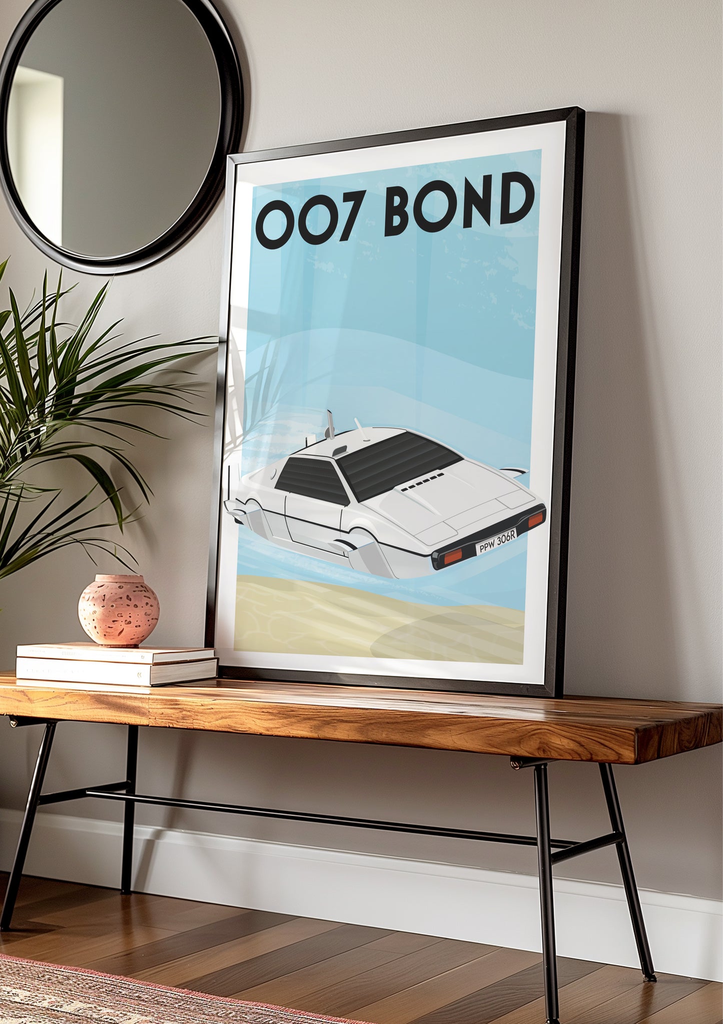 Affiche James Bond 007 Lotus esprit