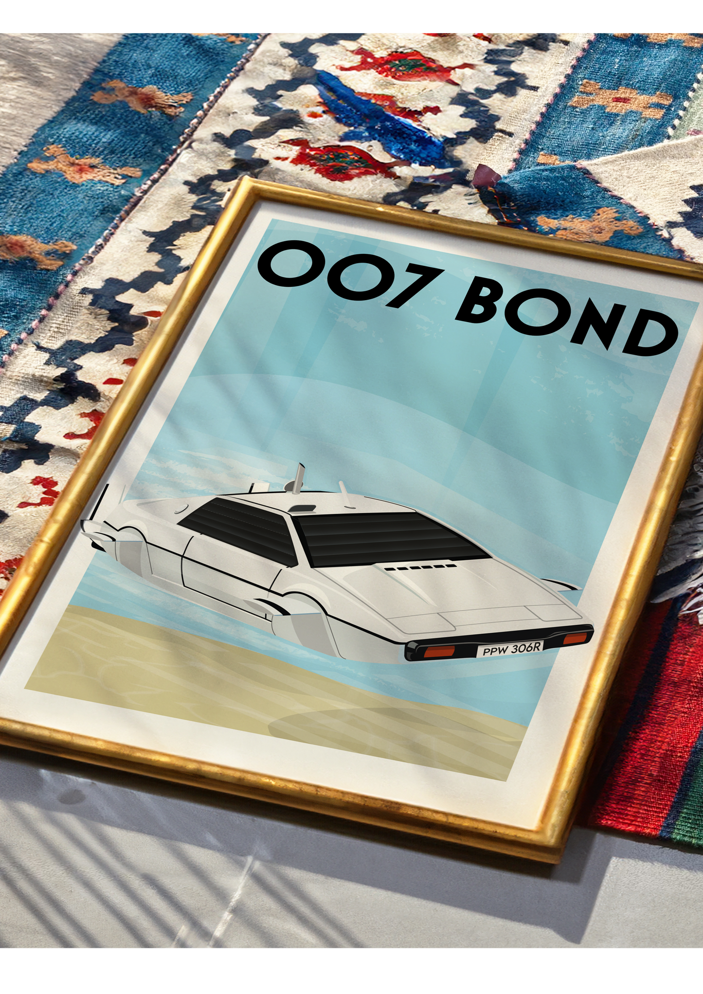 Affiche James Bond 007 Lotus esprit