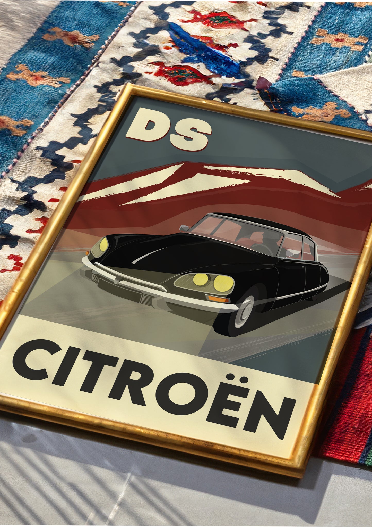 Affiche Citroën DS pallas