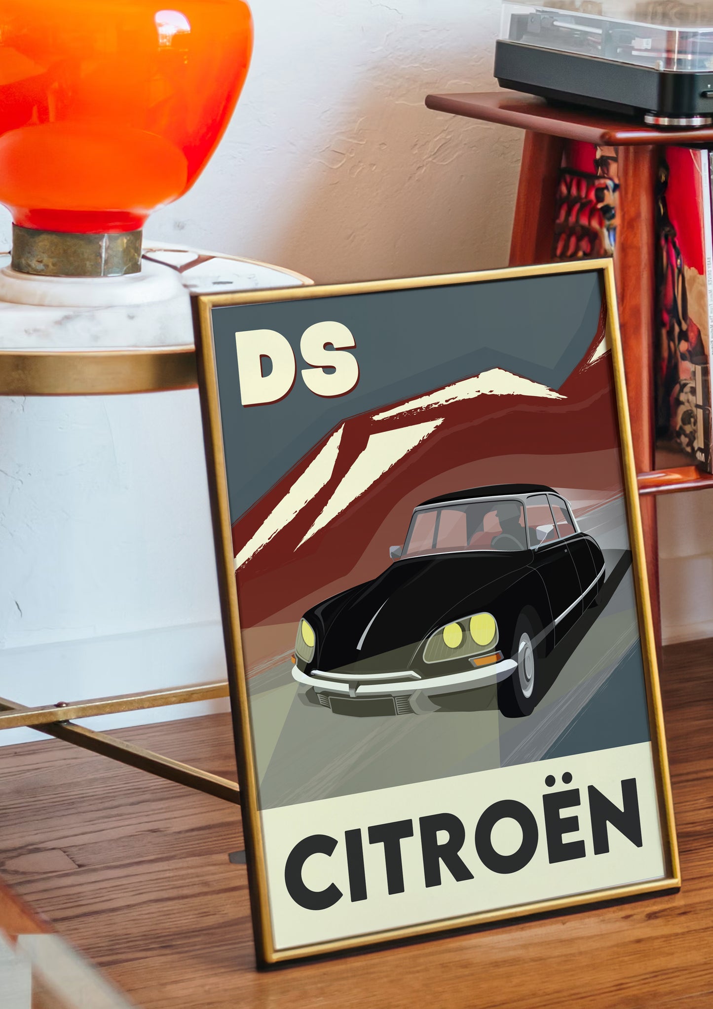 Affiche Citroën DS pallas