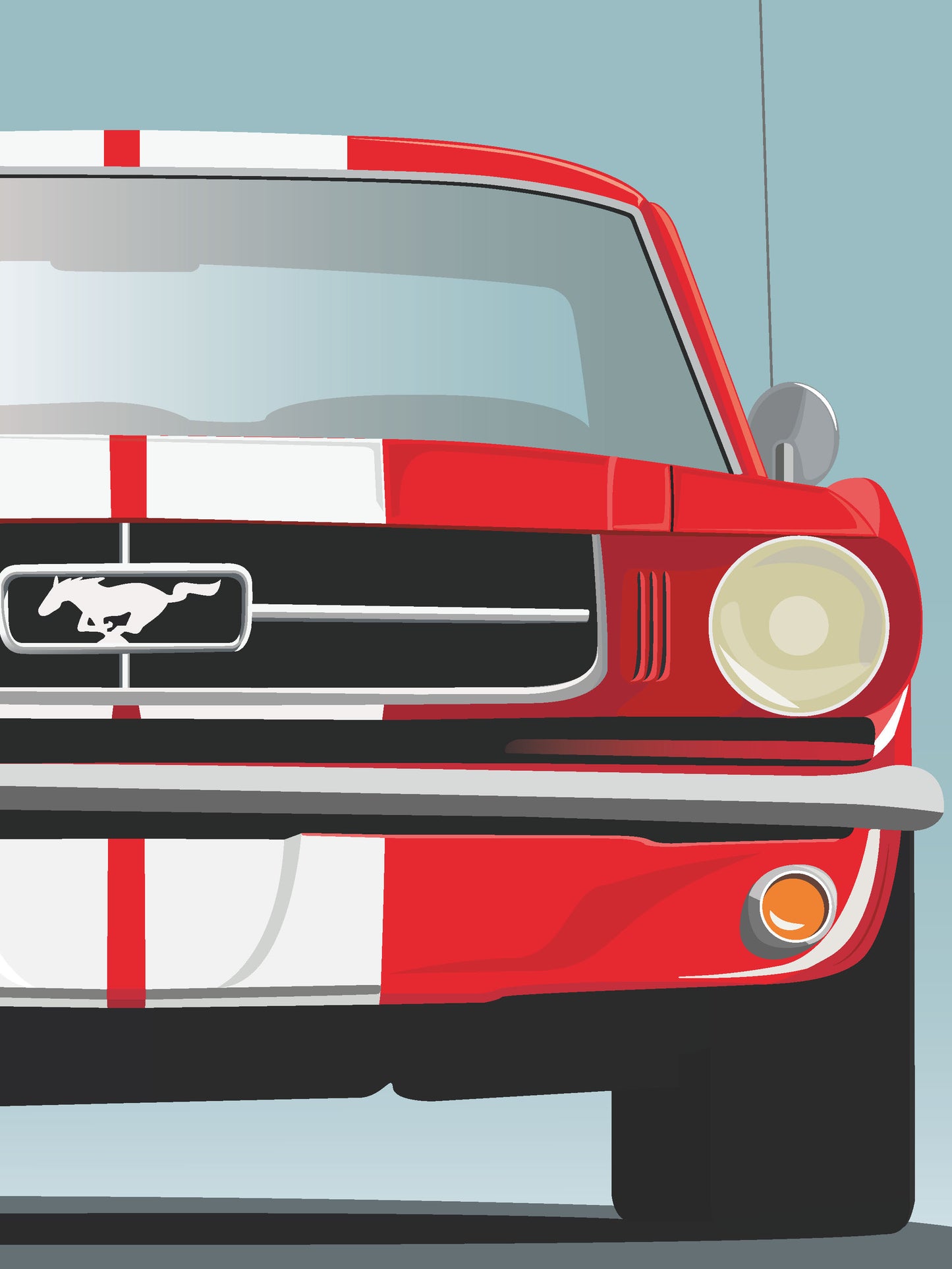 Affiche Ford Mustang