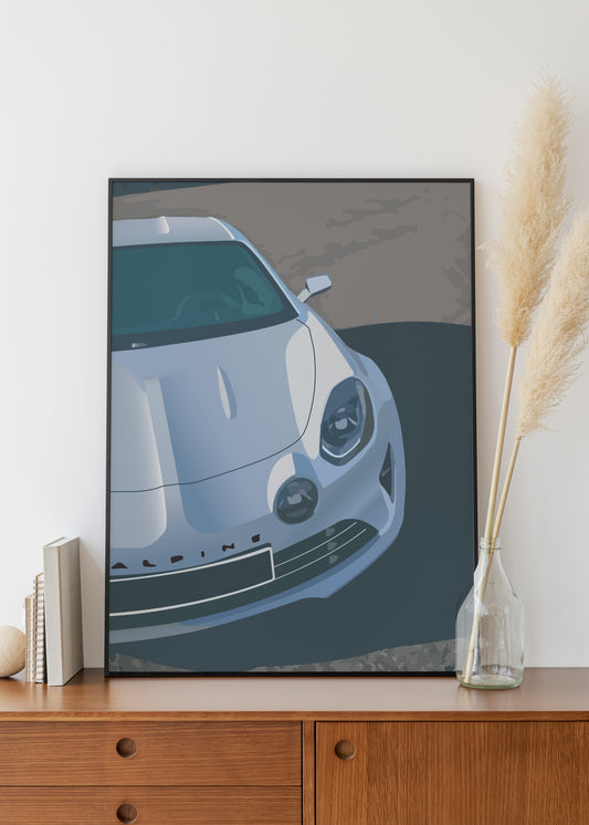 Affiche a110 alpine