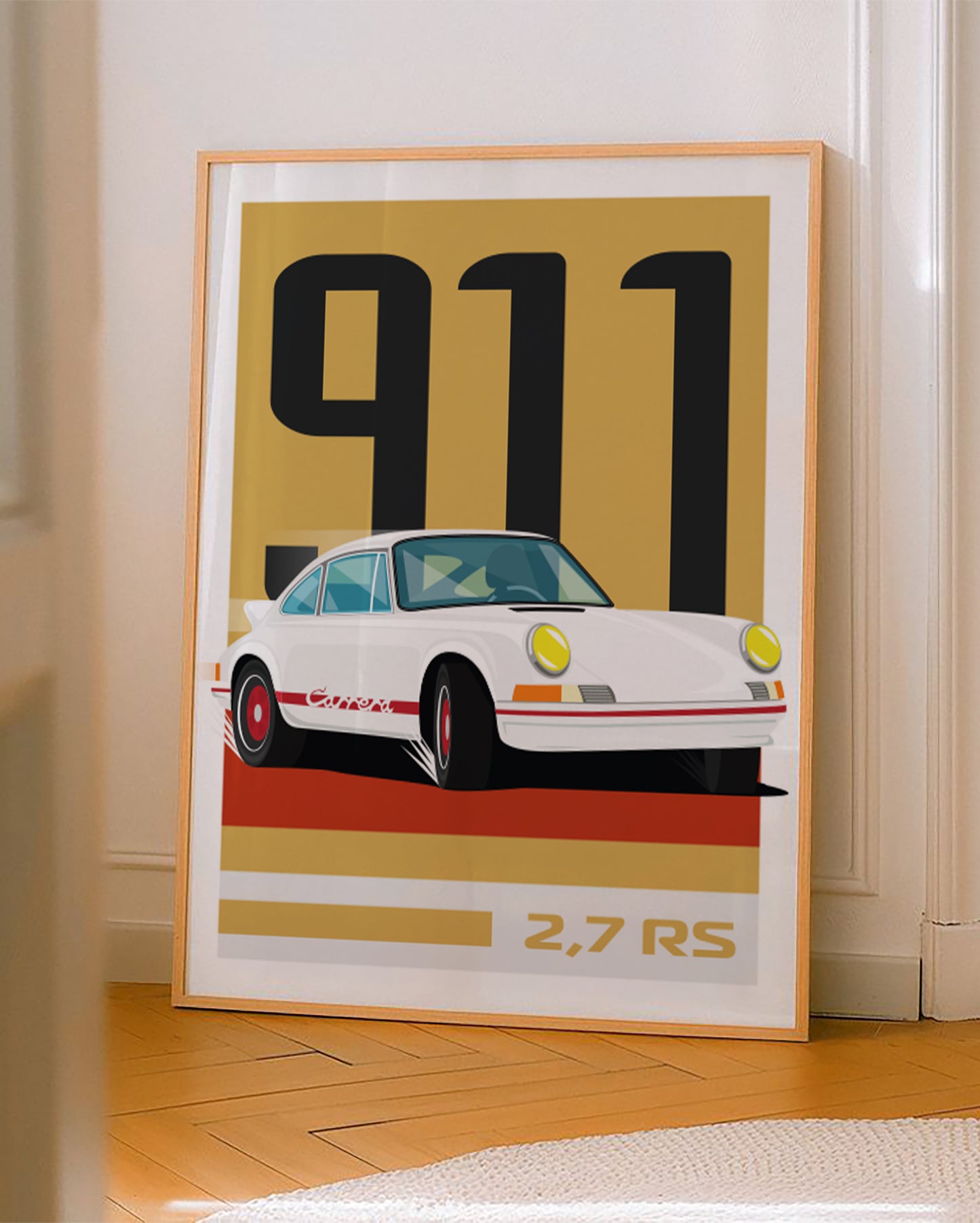 Affiche Porsche 911 Carrera RS 2.7