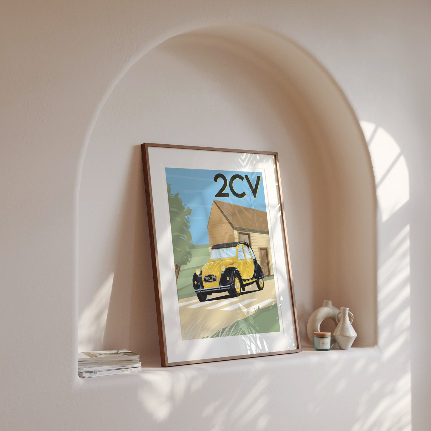 Affiche Citroën 2cv Charleston