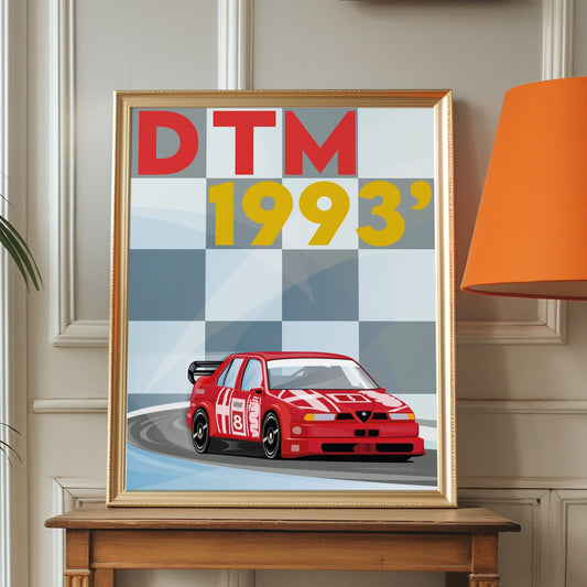 Affiche Alfa Romeo 155 V6 TI (DTM racing)