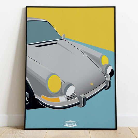 Affiche 911 grise
