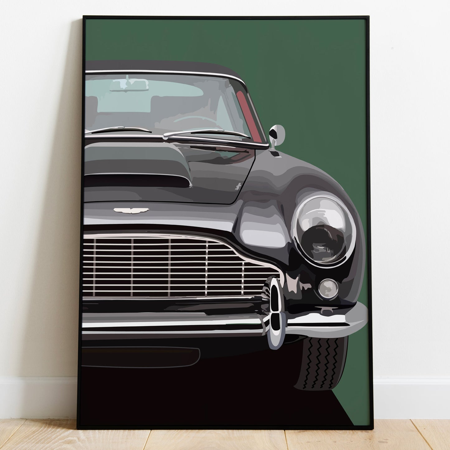 Affiche Aston Martin DB5 James bond 007