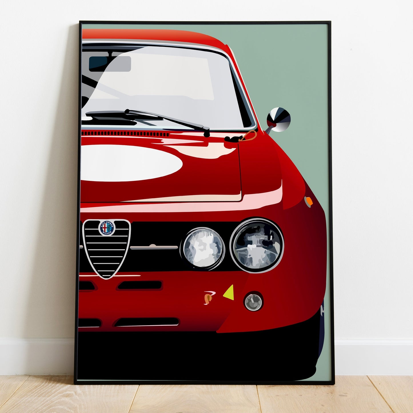 Affiche Alfa romeo Giulia GTA