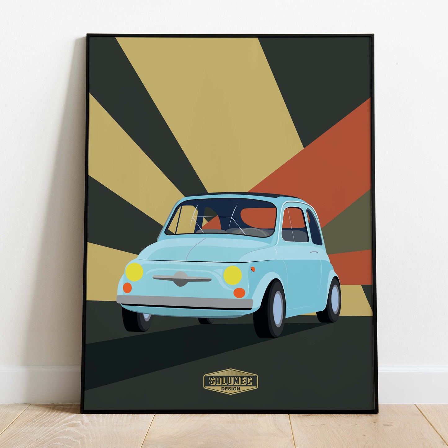 Affiche Fiat 500