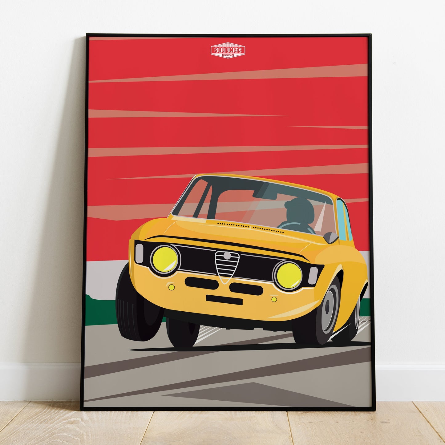 Affiche Alfa romeo giulia gta