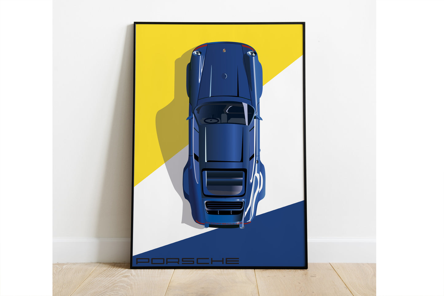 Affiche 911 turbo Vintage