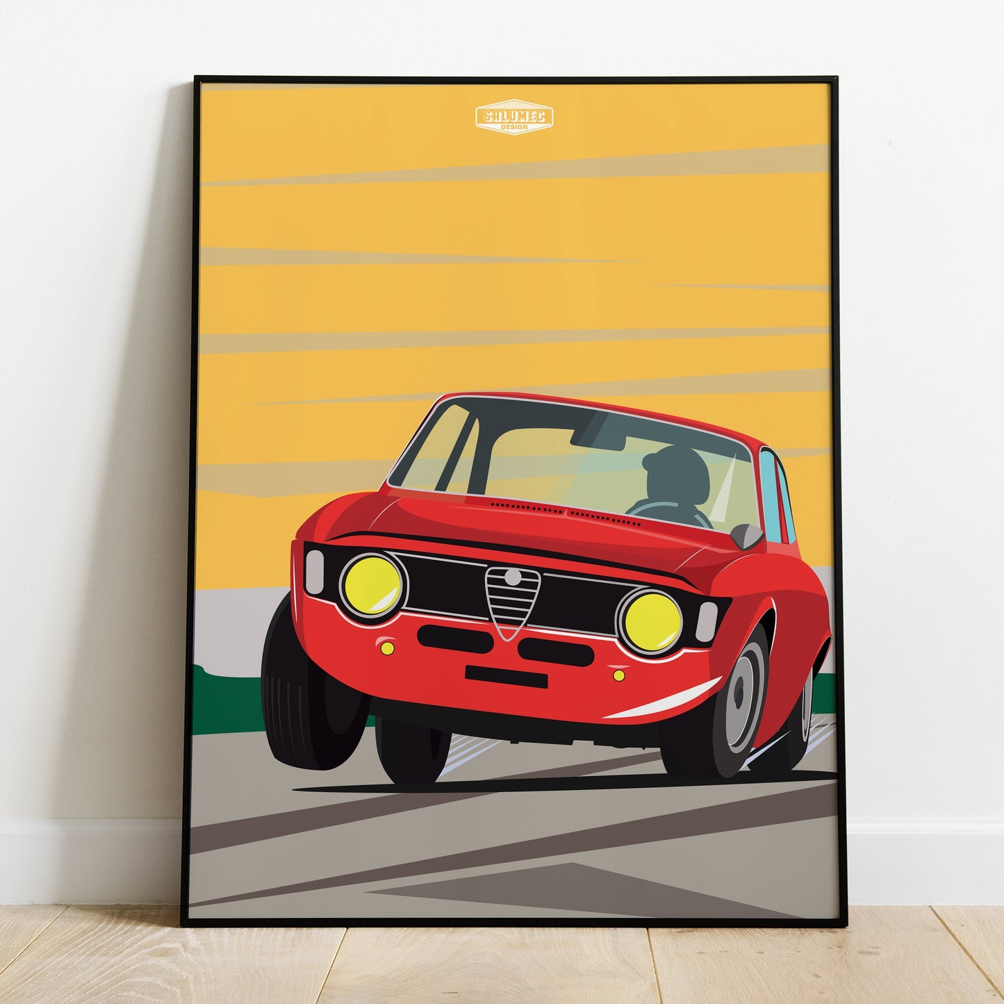 Affiche Alfa romeo giulia gta