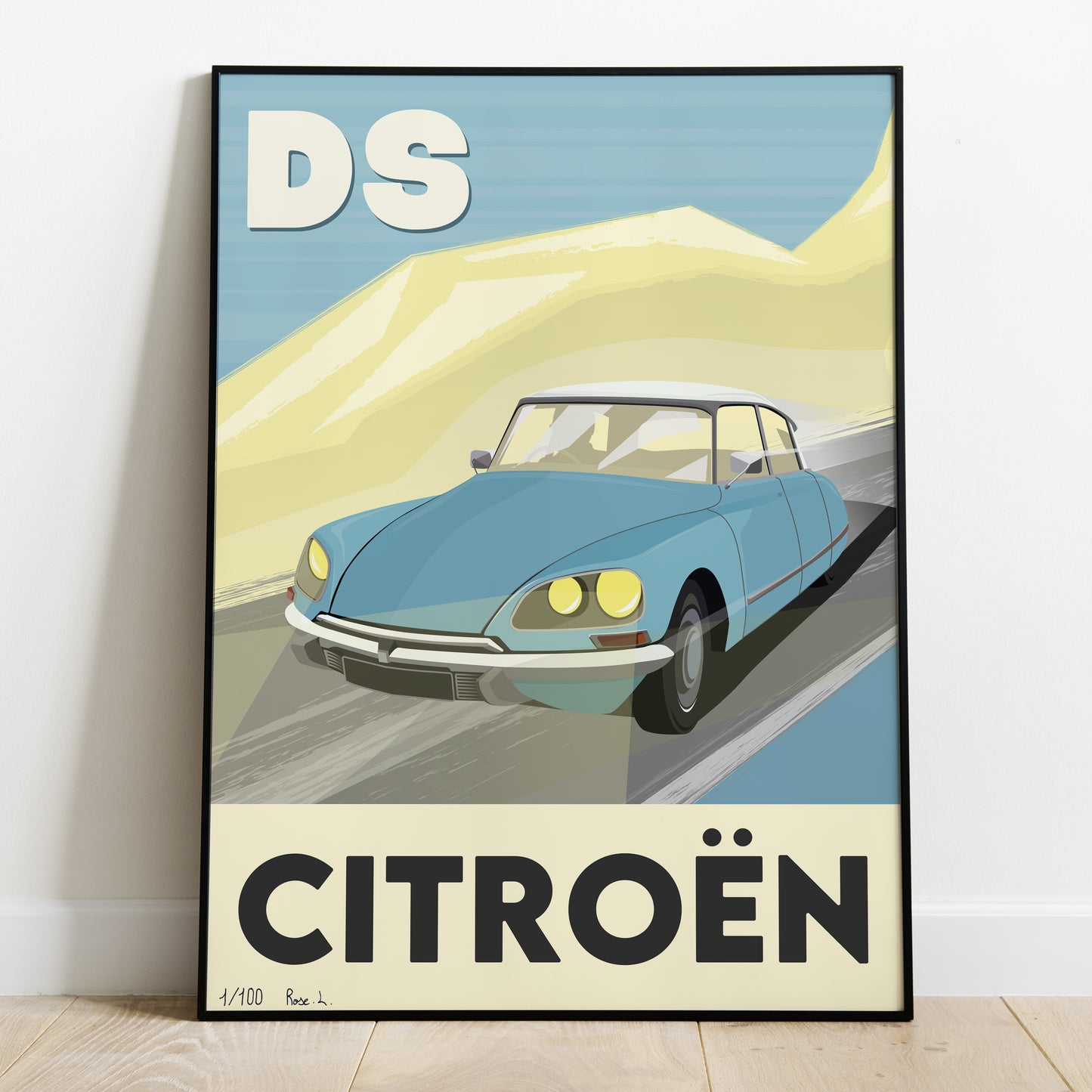 Affiche Citroën DS