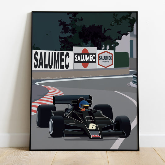 Affiche Formule 1 SALUMEC