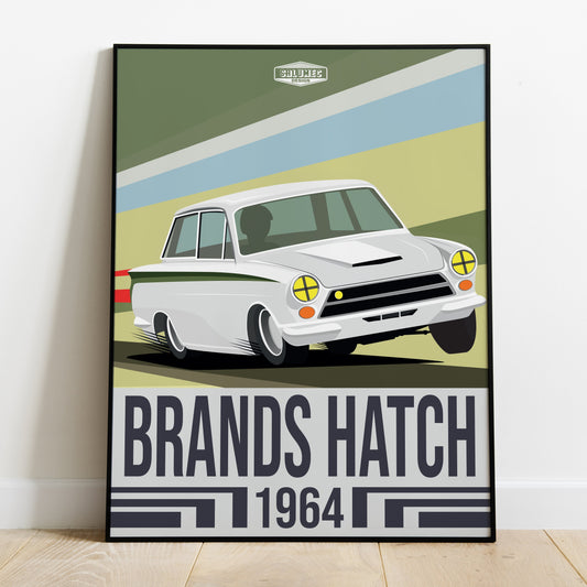 Affiche Lotus Cortina