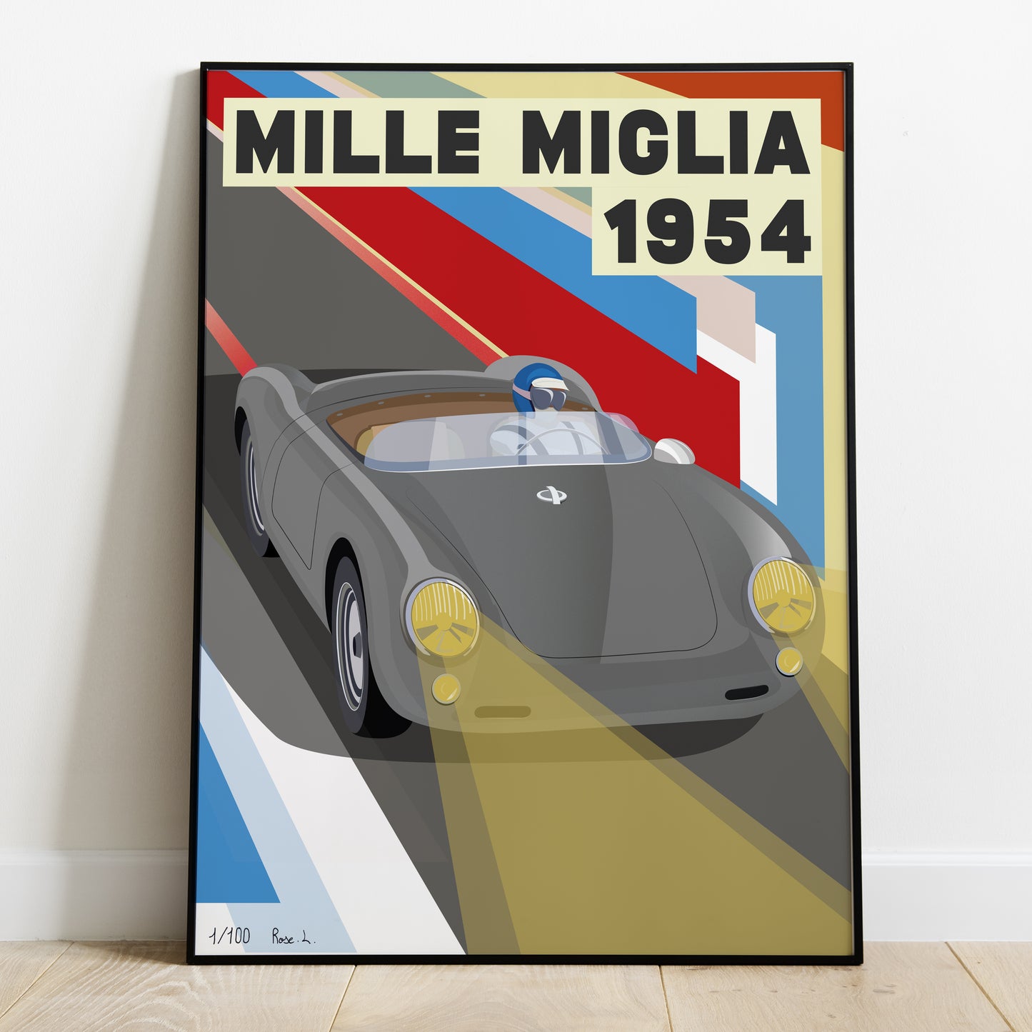 Affiche 550 Spyder